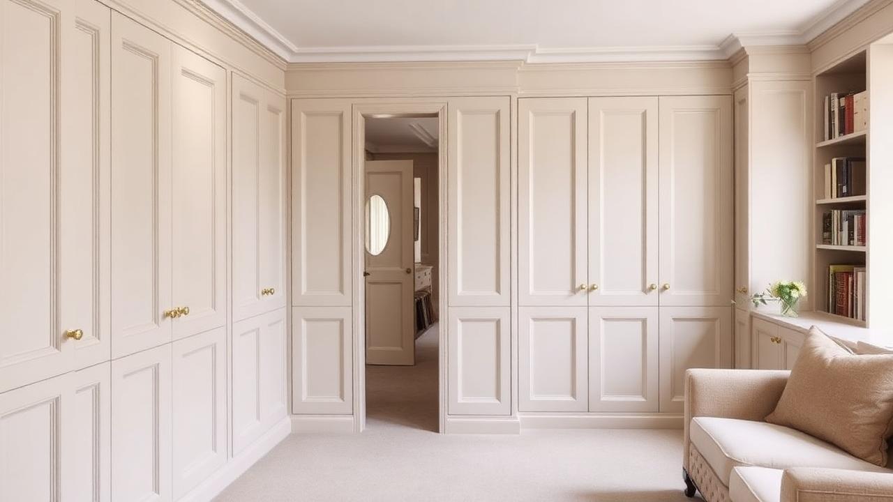 Bespoke Joinery in Bearsden: Fitted Wardrobes, Libraries and Panelling