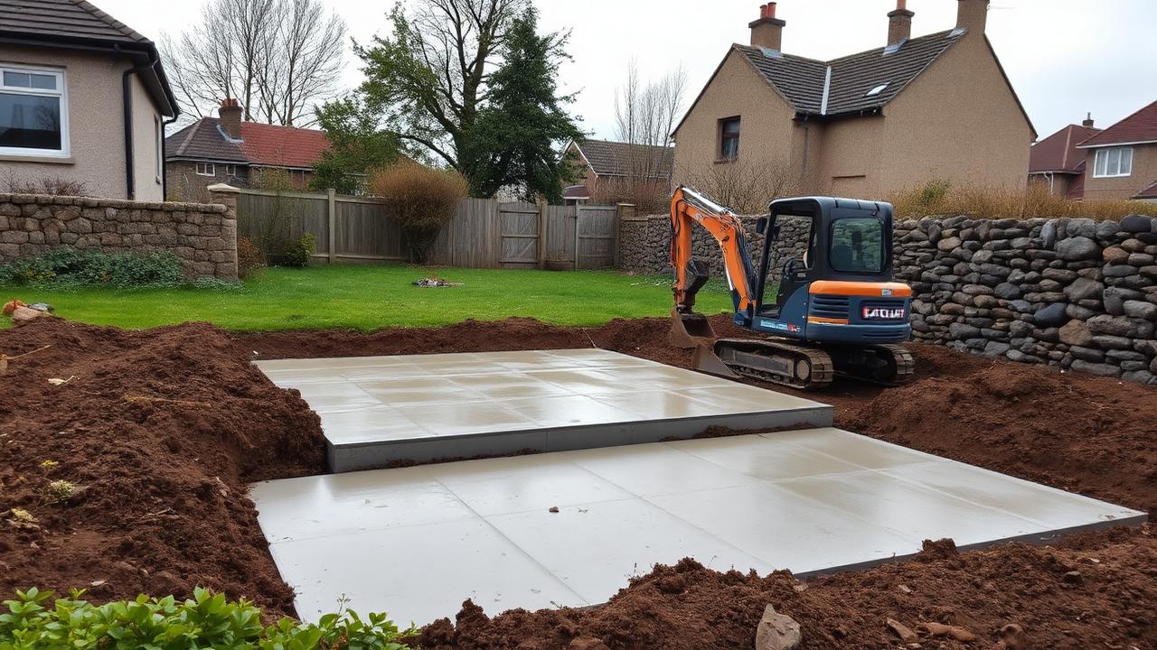 Groundworks & Foundations in Glasgow by LK Design Construction